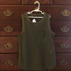 Light weight olive top.